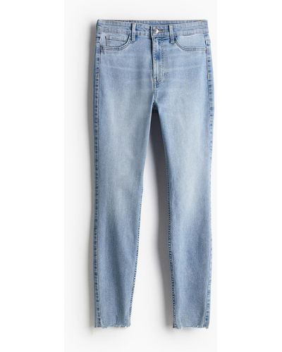 H&M Ultra High Ankle Jegging - Blauw