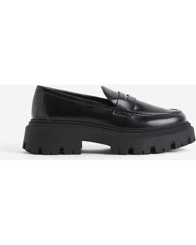 H&M Chunky Loafers - Zwart