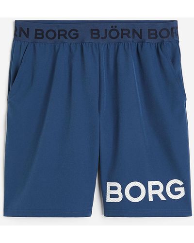 H&M Borg Shorts - Blau