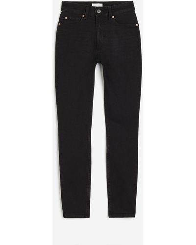 H&M Skinny High Jeans - Noir