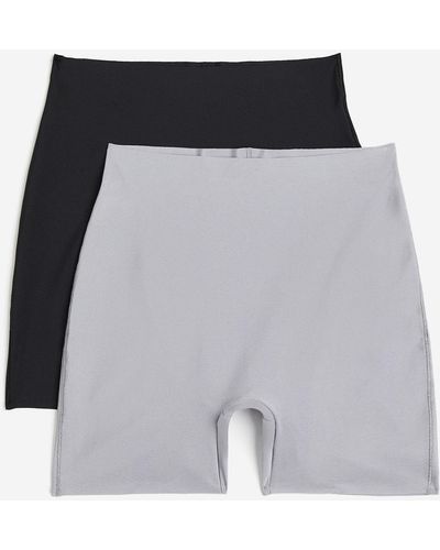 H&M Set Van 2 Light Shaping Shorts - Grijs
