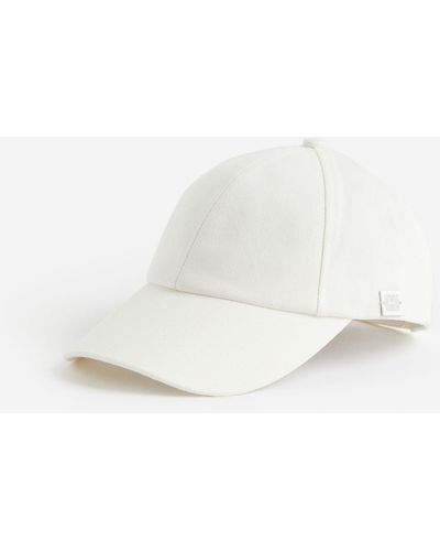 H&M Baumwollcap - Weiß