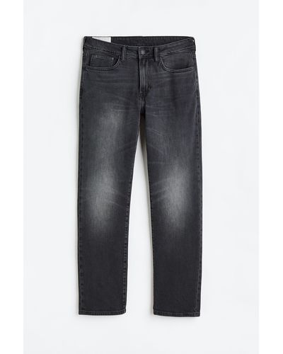 H&M Regular Jeans - Grau