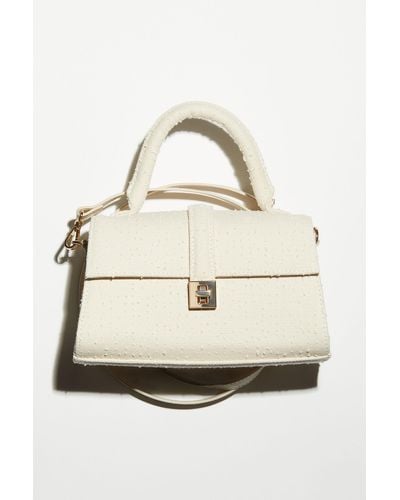 H&M Sac crossbody texturé - Neutre