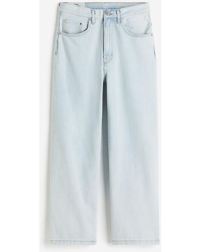 H&M Baggy Jeans - Blauw