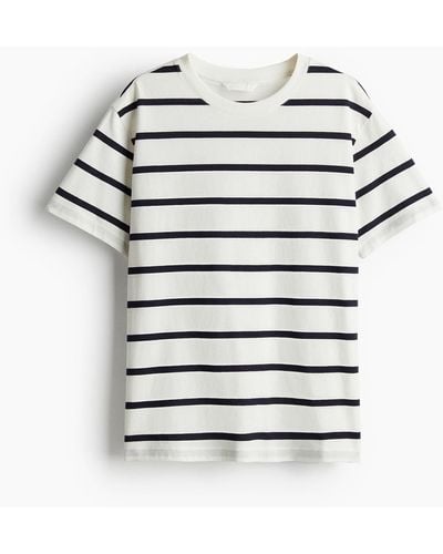 H&M T-shirt en coton - Gris