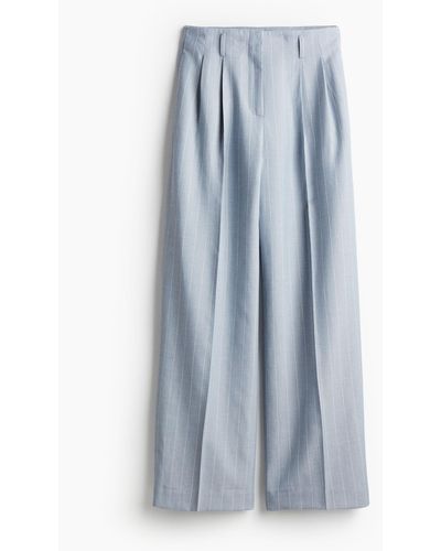 H&M Pantalon - Blauw