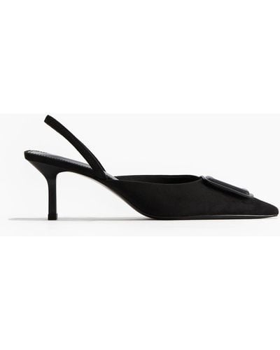 H&M Pointed slingback court shoes - Weiß