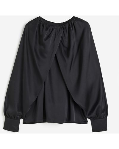 H&M MAMA Before & After Stillbluse - Schwarz