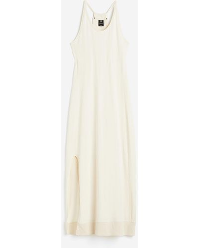 H&M Racer Slip Dress - Weiß