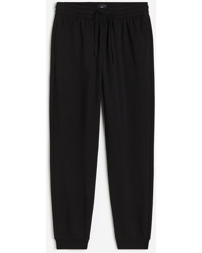 H&M Pantalon en molleton Regular Fit - Noir