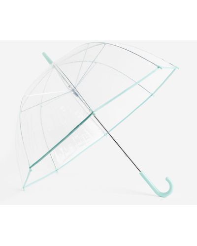 H&M Transparent Umbrella - Green