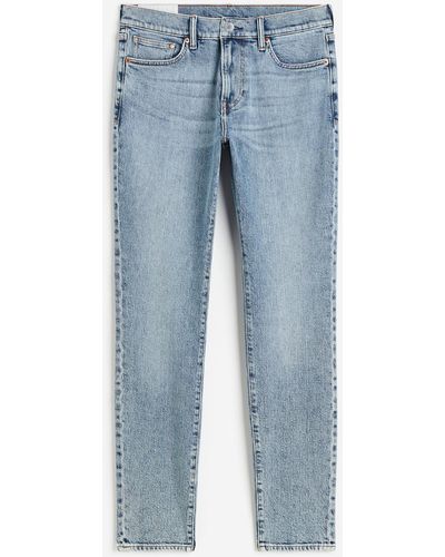 H&M Skinny Jeans - Bleu