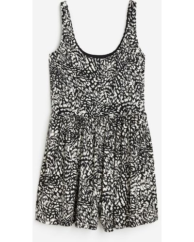 H&M Combi-short en jersey - Noir