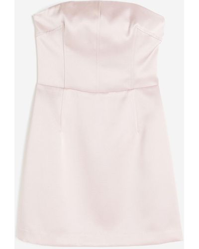H&M Mini robe bandeau - Rose