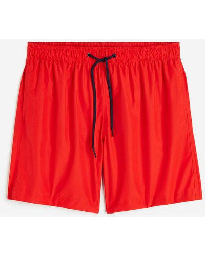 H&M Short de bain - Rouge