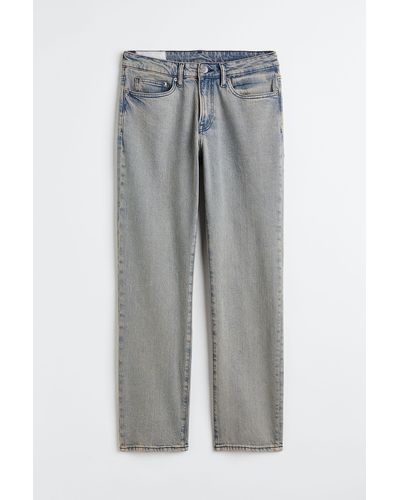 H&M Regular Jeans - Grijs