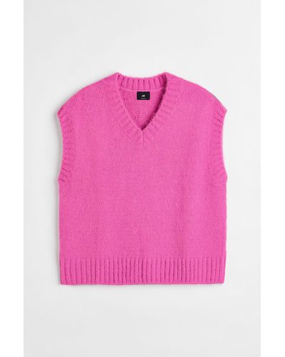 H&M Pullunder Relaxed Fit - Pink