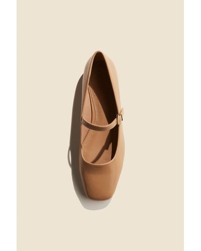 H&M Mary-Janes - Natur