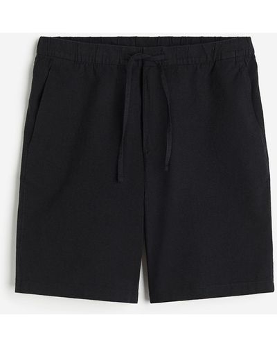 H&M Short Regular Fit - Noir