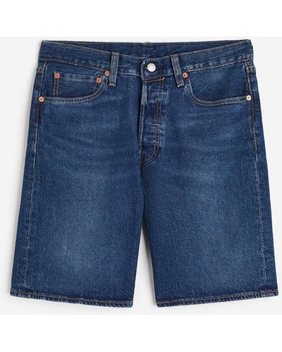 H&M 501 Original Shorts - Blau