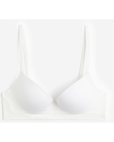 H&M Soutien-gorge super push-up sans coutures - Blanc