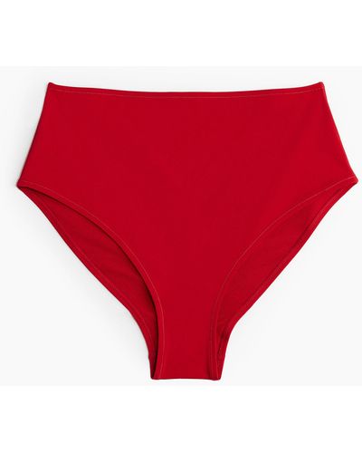 H&M Bikinihose - Rot