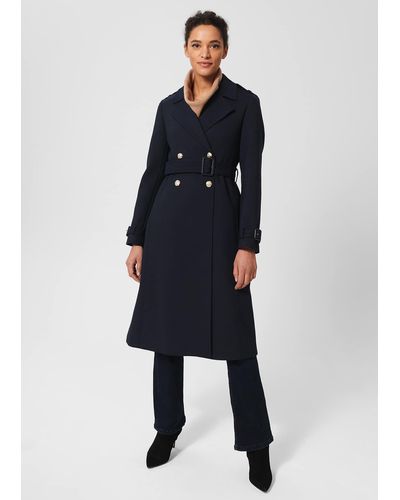 Hobbs Isabelle Trench - Blue