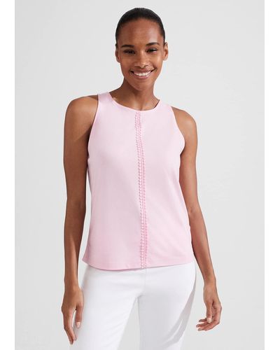 Hobbs Colette Top - Pink