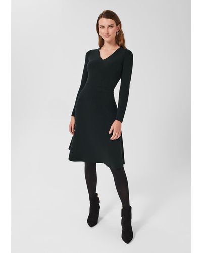 Hobbs Joy Knitted Dress - Black