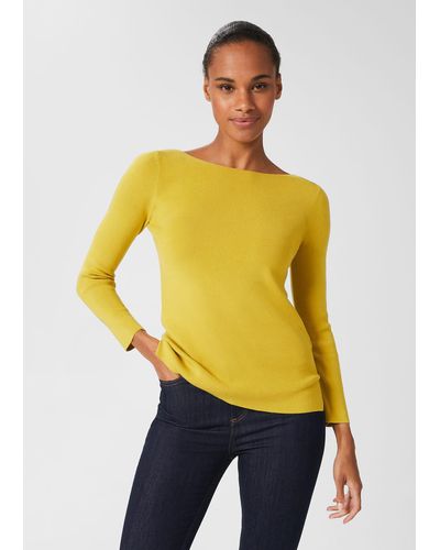 Hobbs Cesci Sweater - Yellow