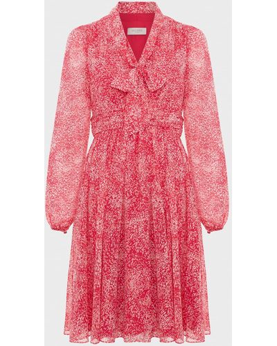 Hobbs Janaya Dress - Pink