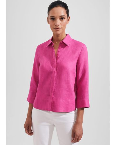 Hobbs Nita Shirt - Pink