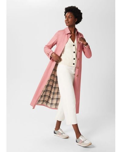 Hobbs Sophie Trench - Pink