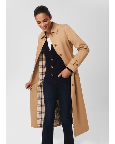 Hobbs Sophie Trench - Blue
