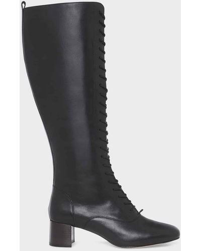 Hobbs Issy Knee Boot - Black