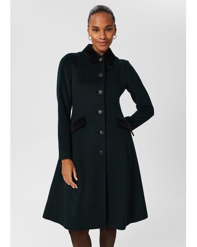 Hobbs Maryam Wool Coat - Black
