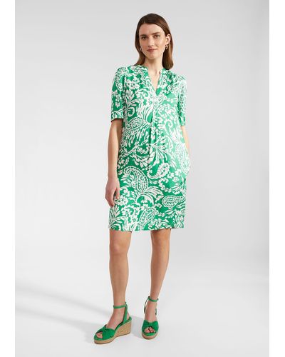 Hobbs Lucille Dress - Green