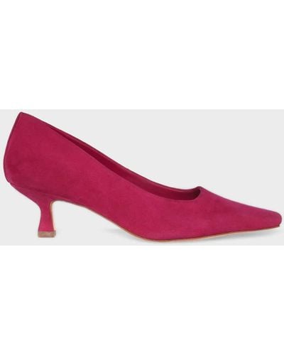 Hobbs Dita Court Shoes - Pink
