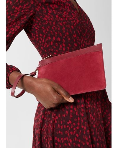 Hobbs Lundy Wristlet - Red