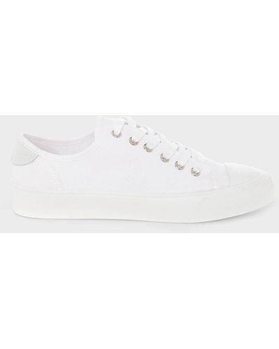 Hobbs Bess Canvas Sneaker - White