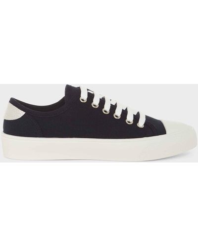 Hobbs Bess Canvas Trainers - Blue