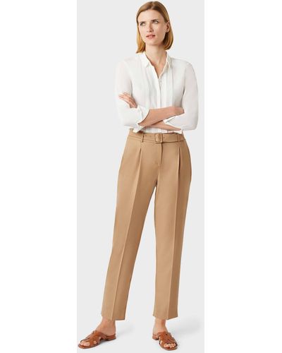 Hobbs Harrietta Tapered Pants With Wool - Multicolor
