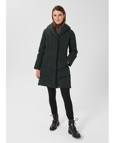 Hobbs Petite Indira Puffer - Green