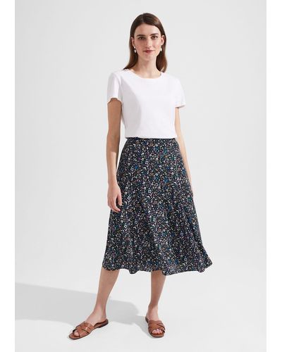 Annabella Midi Pleated Skirt