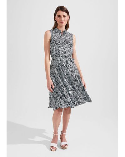 Hobbs Petite Belinda Dress in White Lyst Australia