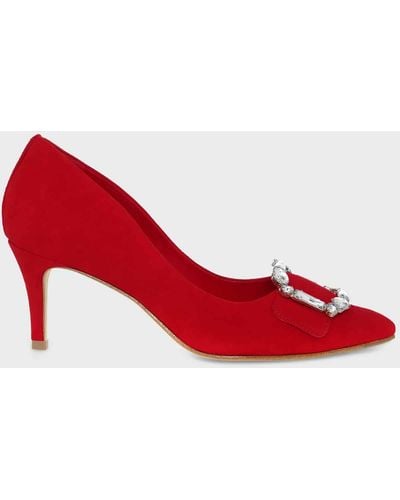 Hobbs Lucinda Court Shoes - Red
