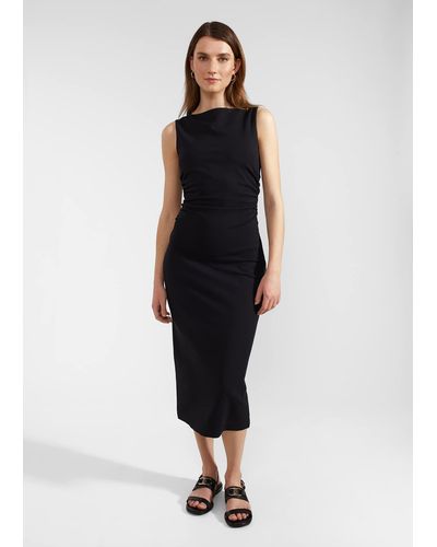 Hobbs Iliana Jersey Dress - Black