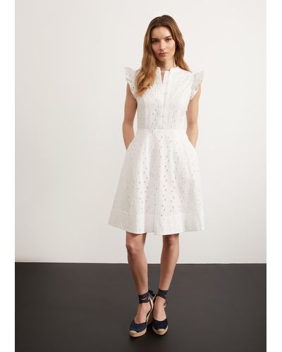 Hobbs Sulby Dress - White