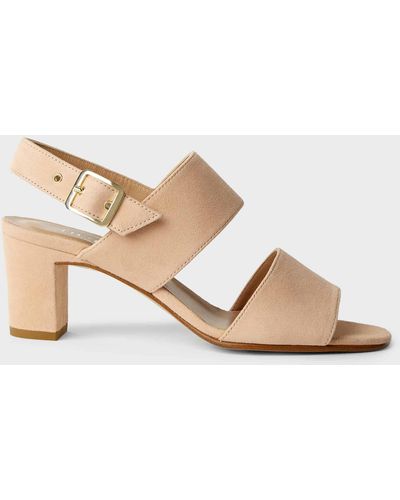 Hobbs Katrina Suede Block Heel Sandals - Multicolor